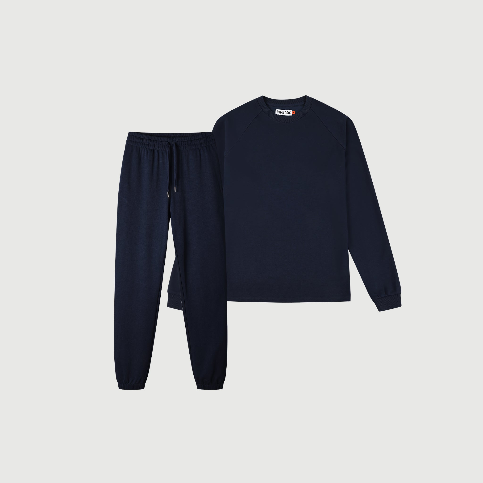 2PK: DAMN GOOD RAGLAN + JOGGEBUKSE